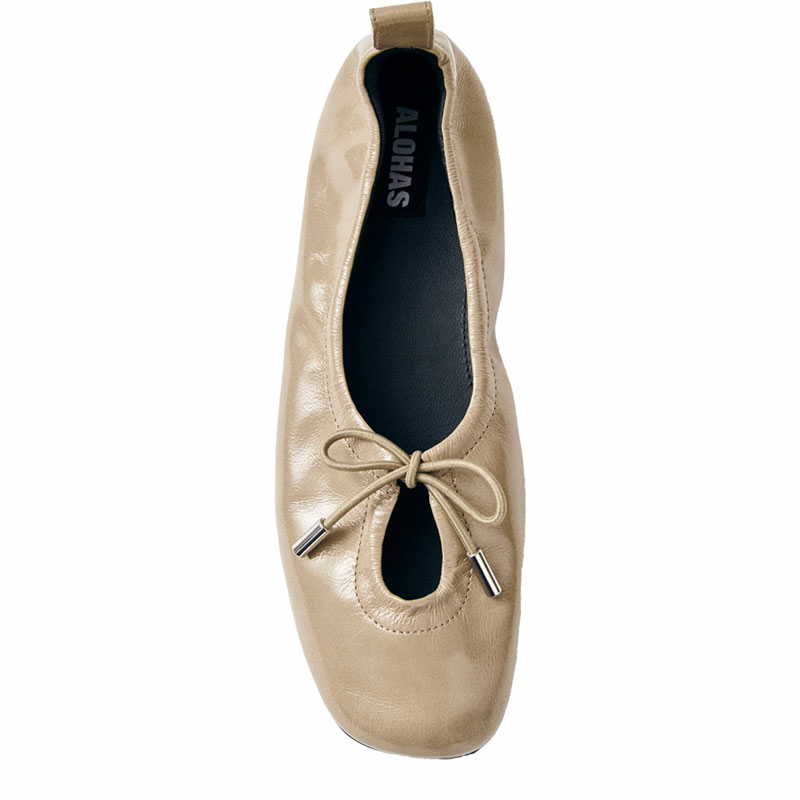 Rosalind | beige patent