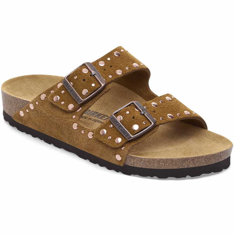 Arizona Rivet Suede |mink
