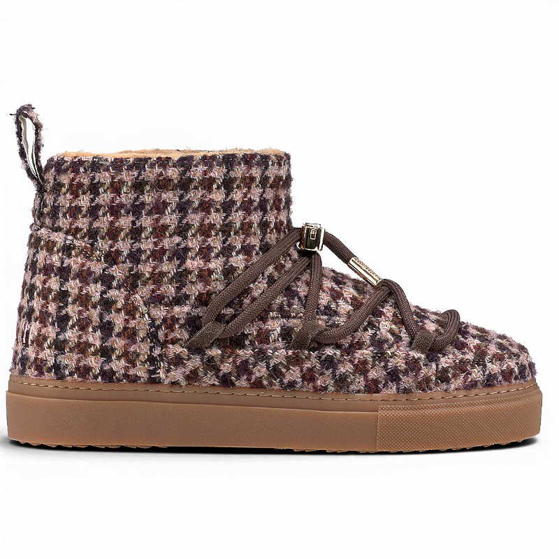 Plaid low | rose